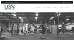 Desktop Screenshot of lgnperformance.com