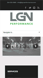 Mobile Screenshot of lgnperformance.com